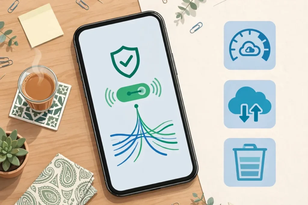 Best free VPN for iPhone in Pakistan compared on an iPhone screen